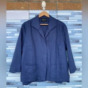 Lafayette 148 linen jacket size medium